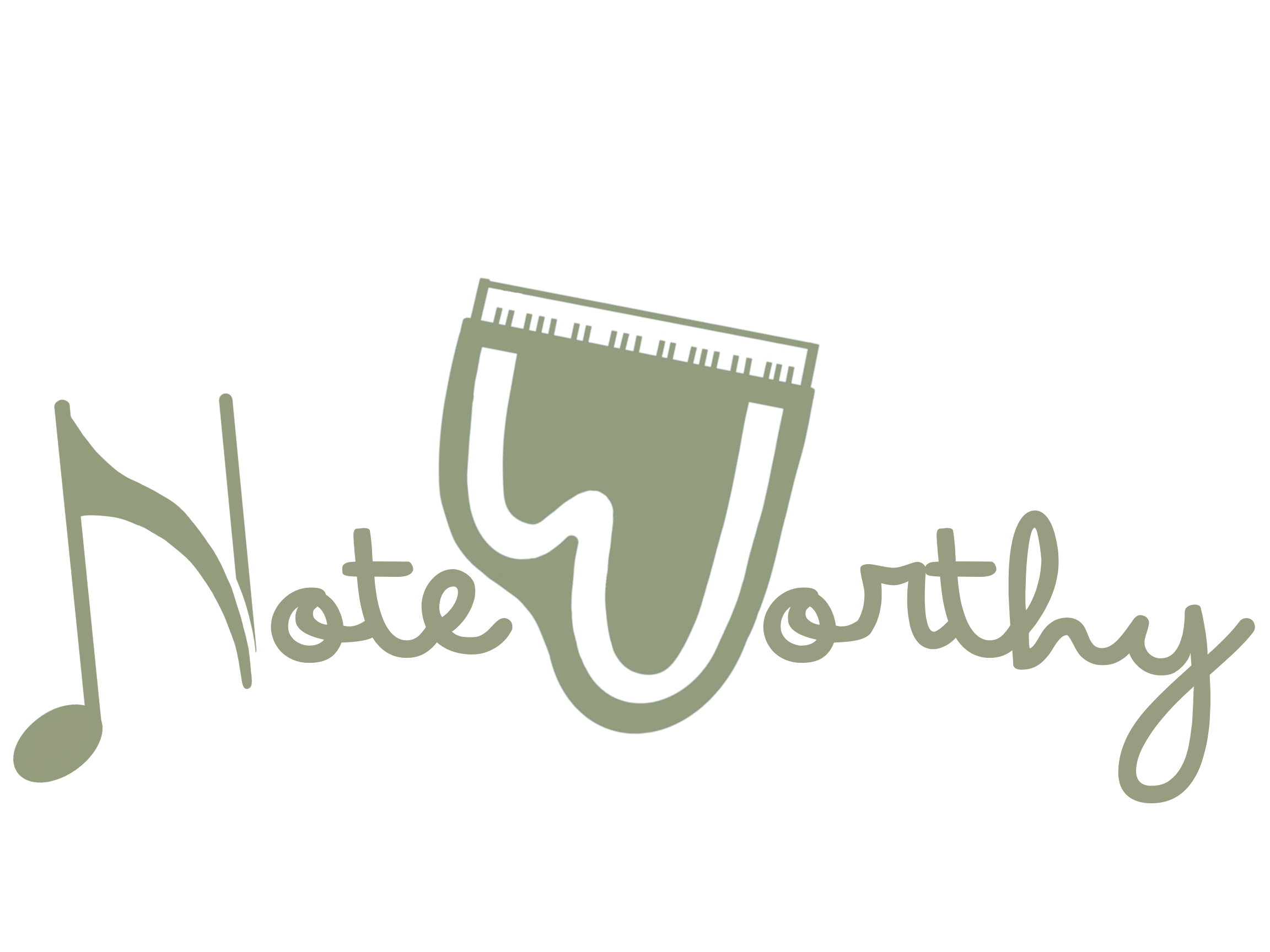 Noteworthy Cafe and Culture Logo for Coffee Passport